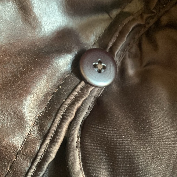 Thinsulate GENUINE LEATHER heavy jacket fully lined vintage 80’s - Picture 9 of 16